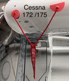 CESSNA 170 / 172 / 175 WING VENT AND AVIONICS COOLING PORT VENT PLUGS