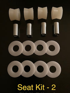 AA8-CESSNA SEAT ROLLER KIT-2    FAA/PMA APPROVED! Seat Kit - 2