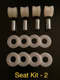 AA8-CESSNA SEAT ROLLER KIT-2    FAA/PMA APPROVED! Seat Kit - 2