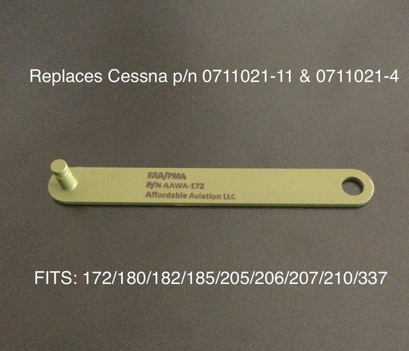AA2 - FAA/PMA Approved CESSNA WINDOW ARM (ONLY) DIRECT REPLACEMENT FOR - 0711021-11 & 0711021-4