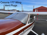 AA9C - CESSNA WING VENT AND AVIONICS COOLING PORT VENT PLUGS ARE AVAILABLE FOR CESSNA 150/152/170/172/175/177/180/182/185/195/206/207/210/337