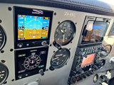 AA6 - FAA/PMA Approved - Replacement for Garmin P/N 115-02733-00 - DUAL GARMIN G5 RECESSED (FLUSH) MOUNT Adapter Plate