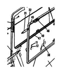AA5 - Cessna Window Arm Spring p/n 0711021-9