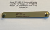 AA9 - FAA/PMA Approved - CESSNA SPACER, WINDOW ARM BUSHING. Cessna p/n 0711021-12